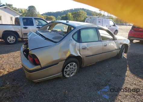 2005 Chevrolet Impala from USA, damaged, VIN 2G1WF52EX59393462
